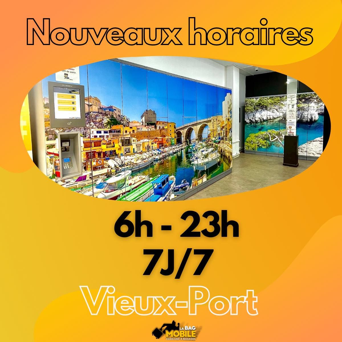 consigne à bagages Vieux-Port Marseille