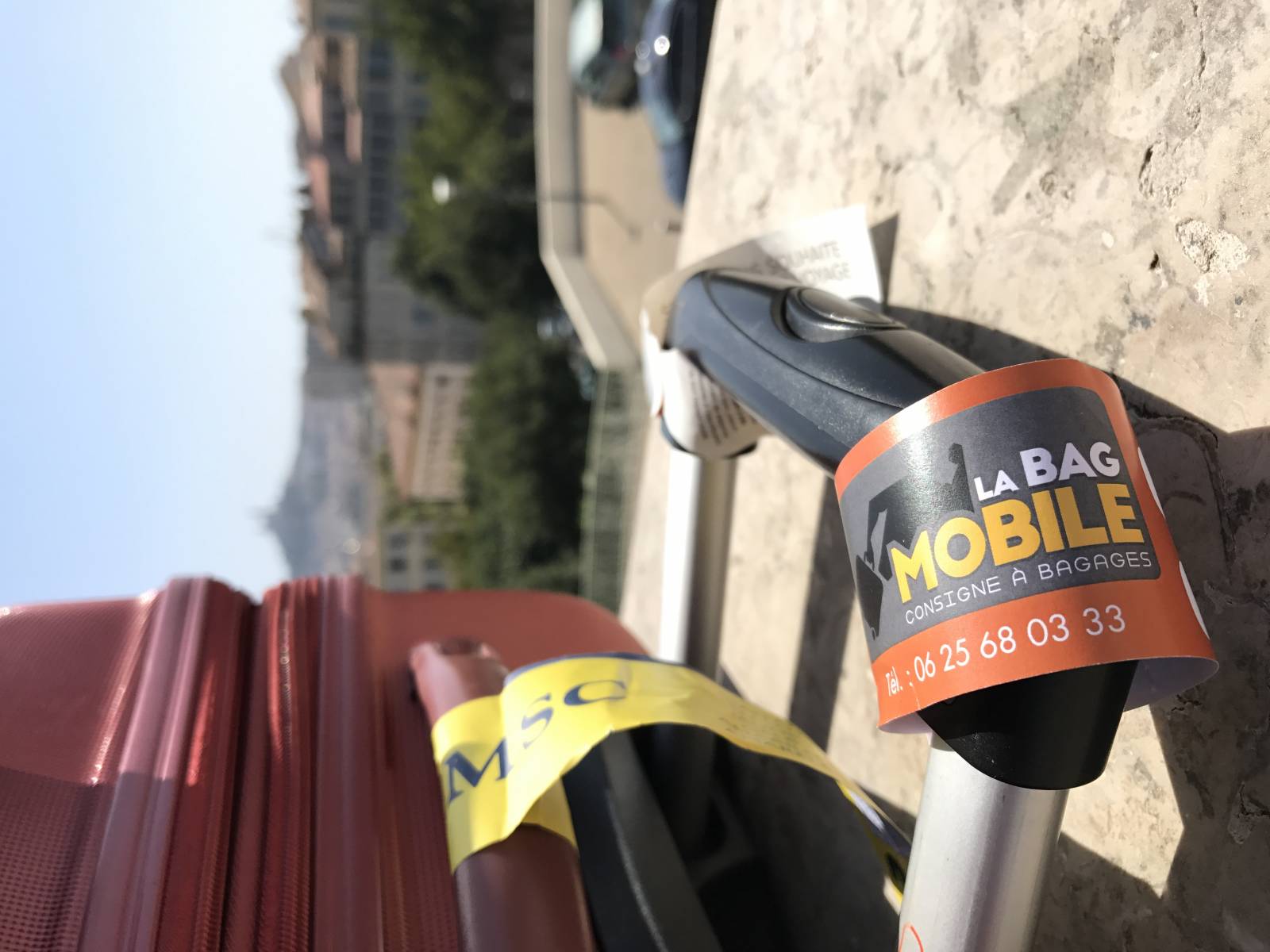 Consigne à bagages Marseille avec transfert possible