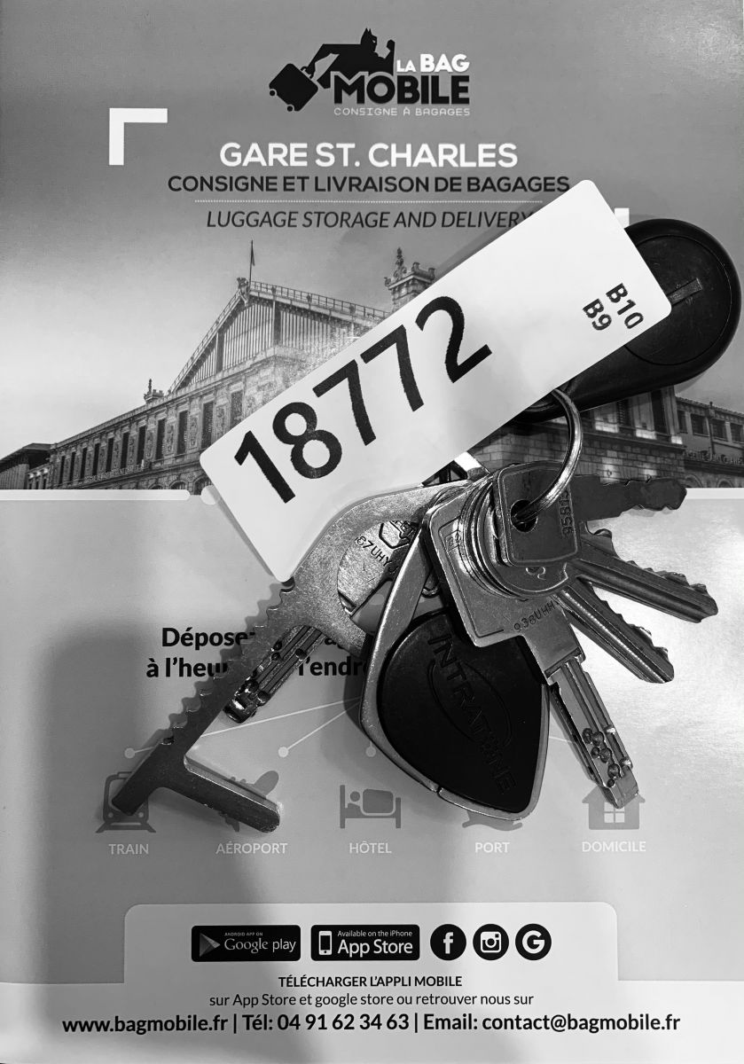 Déposez vos clefs Airbnb en consigne à Bagmobile Marseille Saint Charles