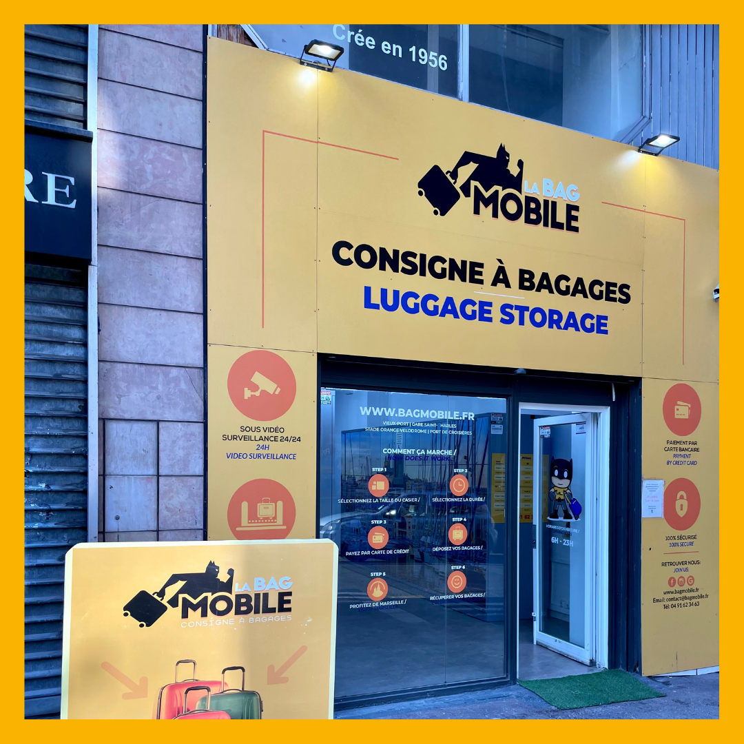 Consigne à bagages Marseille Vieux-Port