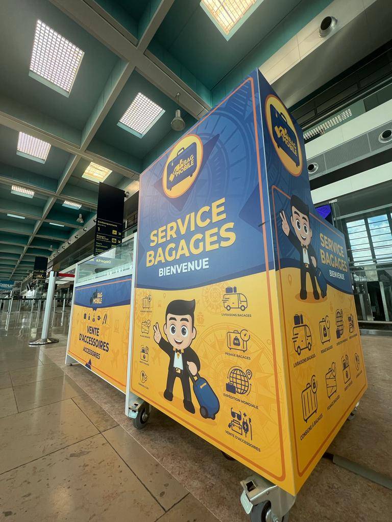 emballage et consigne à bagages Aéroport Marseille Bagmobile