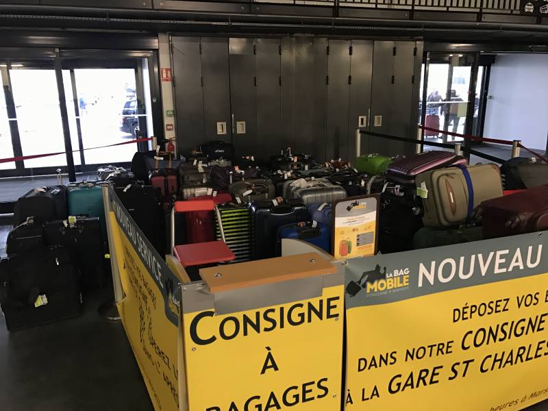 Consigne de bagages au port de croisières Costa à Marseille