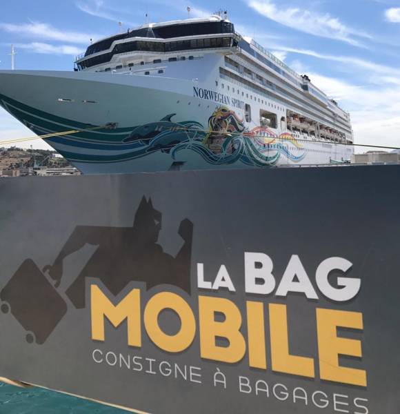 Stockage de bagages aux Gares maritimes et terminaux croisières de Marseille